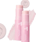 Hydrating Volume Balm Stick with PDRN & Collagen, 2PCS Multi-Use Pink Texture Hydrating & Nourishing Moisturizer for Face, Eyes, Lips,Neck,10G